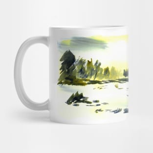 Snowscape, Derbyshire Mug